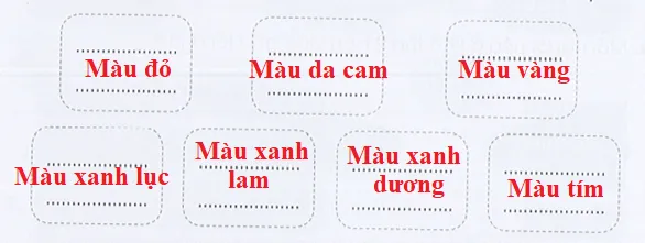 Vở bài tập Tiếng Việt lớp 3 Tập 1 trang 45 Luyện tập: Bảy sắc cầu vồng | Cánh diều Luyen Tap Trang 45 Vbt Tieng Viet Lop 3 146551