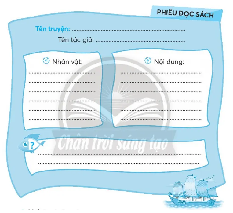 Vở bài tập Tiếng Việt lớp 3 Bài 1: Chiếc nhãn vở đặc biệt trang 6, 7, 8 Tập 1 | Chân trời sáng tạo Bai 1 Chiec Nhan Vo Dac Biet