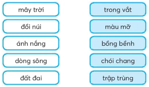 Vở bài tập Tiếng Việt lớp 3 Bài 1: Giọt sương trang 34, 35, 36 Tập 2 | Chân trời sáng tạo Bai 1 Giot Suong 2