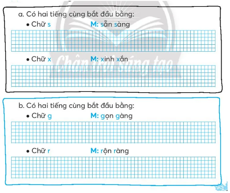 Vở bài tập Tiếng Việt lớp 3 Bài 3: Em vui đến trường trang 9, 10, 11, 12 Tập 1 | Chân trời sáng tạo Bai 3 Em Vui Den Truong 3