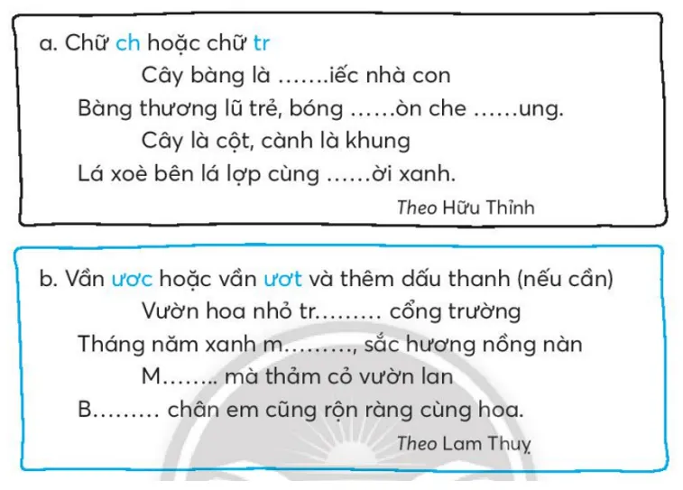 Vở bài tập Tiếng Việt lớp 3 Bài 3: Mùa thu của em trang 19, 20, 21, 22 Tập 1 | Chân trời sáng tạo Bai 3 Mua Thu Cua Em 3