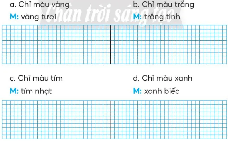 Vở bài tập Tiếng Việt lớp 3 Bài 3: Non xanh nước biếc trang 62, 63, 64, 65 Tập 2 | Chân trời sáng tạo Bai 3 Non Xanh Nuoc Biec 3