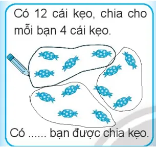 Vở bài tập Toán lớp 3 Tập 1 trang 47 Bảng chia 4 | Chân trời sáng tạo Bang Chia 4 1