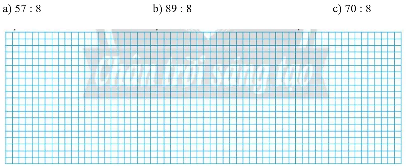 Vở bài tập Toán lớp 3 Tập 1 trang 66 Bảng chia 8 | Chân trời sáng tạo Bang Chia 8 1