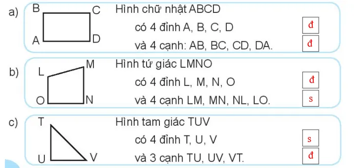 Vở bài tập Toán lớp 3 Tập 1 trang 24, 25 Hình tam giác. Hình tứ giác | Chân trời sáng tạo Hinh Tam Giac Hinh Tu Giac 142394