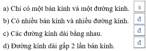 Vở bài tập Toán lớp 3 Tập 1 trang 81, 82 Hình tròn | Chân trời sáng tạo Hinh Tron 9