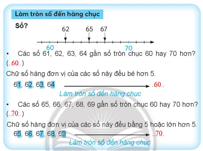 Vở bài tập Toán lớp 3 Tập 1 trang 38 Làm tròn số - Chân trời sáng tạo Lam Tron So 142477