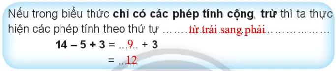 Vở bài tập Toán lớp 3 Tập 1 trang 34 Tính giá trị của biểu thức - Chân trời sáng tạo Tinh Gia Tri Cua Bieu Thuc 142460