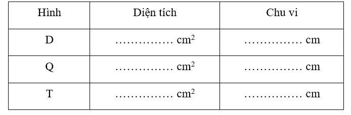 Vở bài tập Toán lớp 3 Tập 2 trang 73, 74, 75 Xăng-ti-mét vuông | Chân trời sáng tạo Xang Ti Met Vuong 7