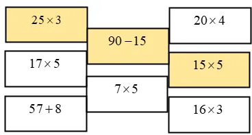 Vở bài tập Toán lớp 3 trang 63 Bài 24 Tiết 2 | Kết nối tri thức Bai 24 Tiet 2 Trang 63 Tap 1 6